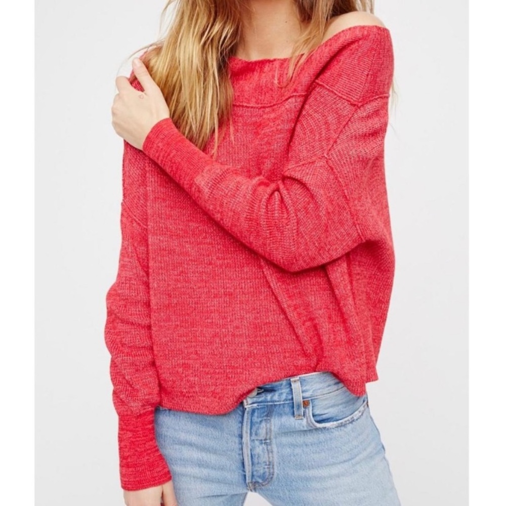 {free people} Off the Shoulder Sweater ♥️